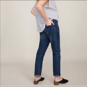 Hatch Current Elliott Boyfriend Maternity Jeans 30